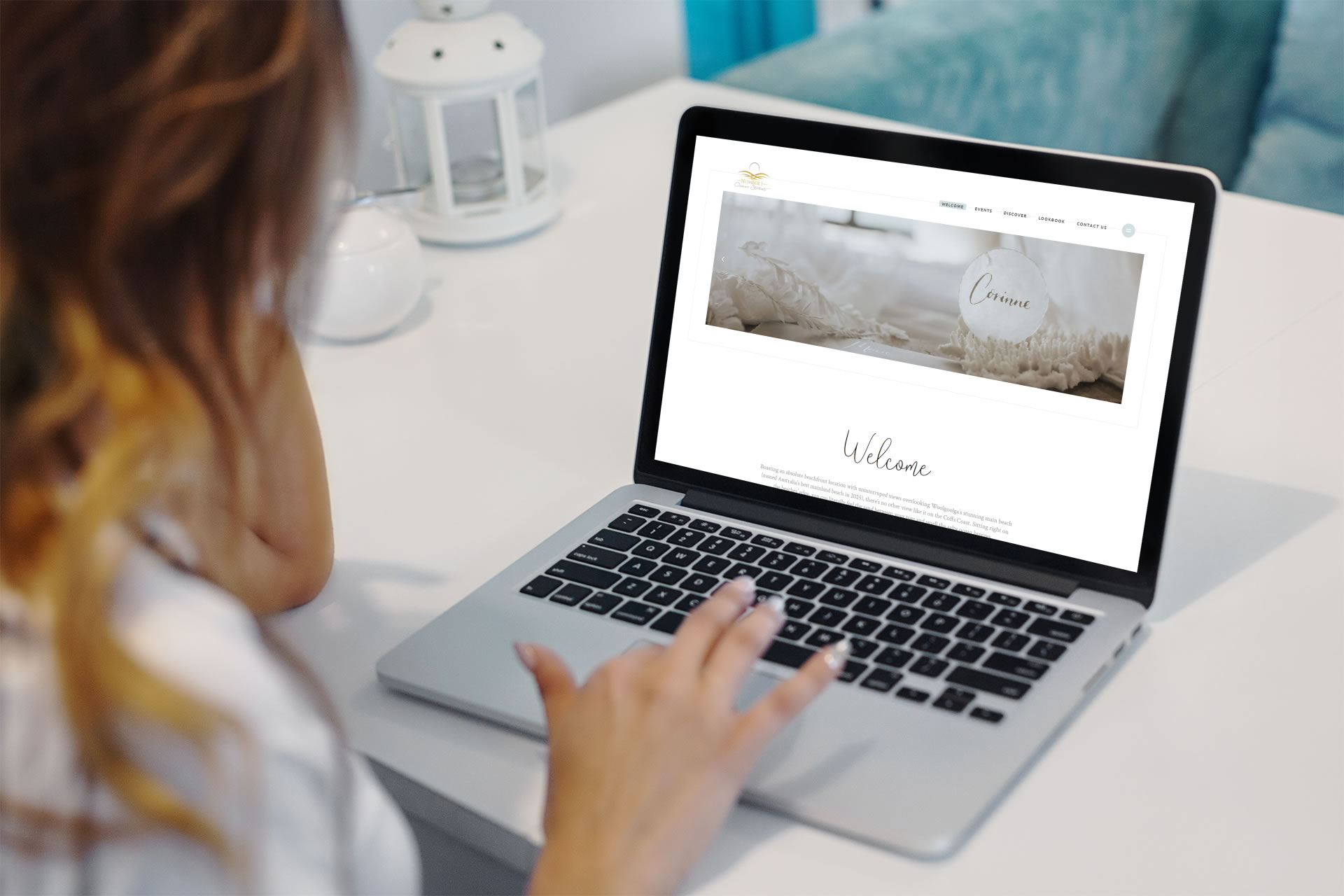 Number 1 Ocean Street Website Mock-Up