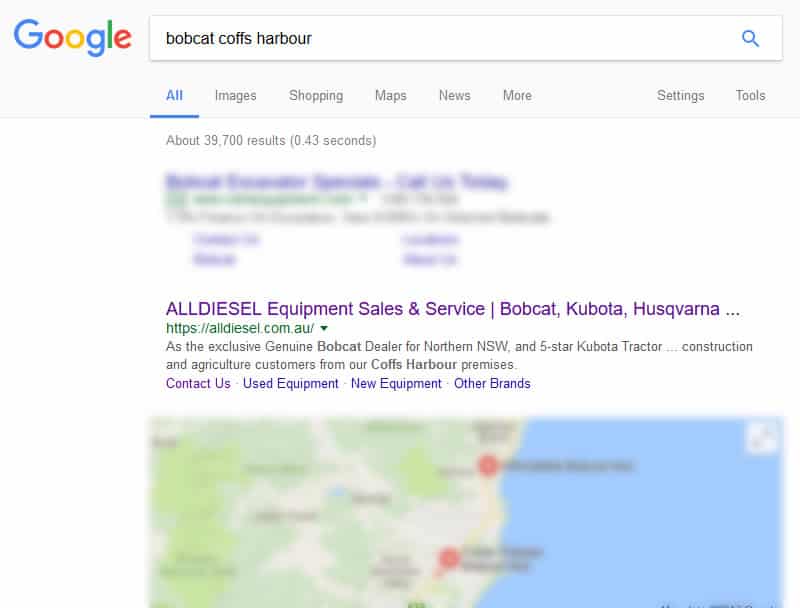 Top Google Ranking Coffs Harbour Business