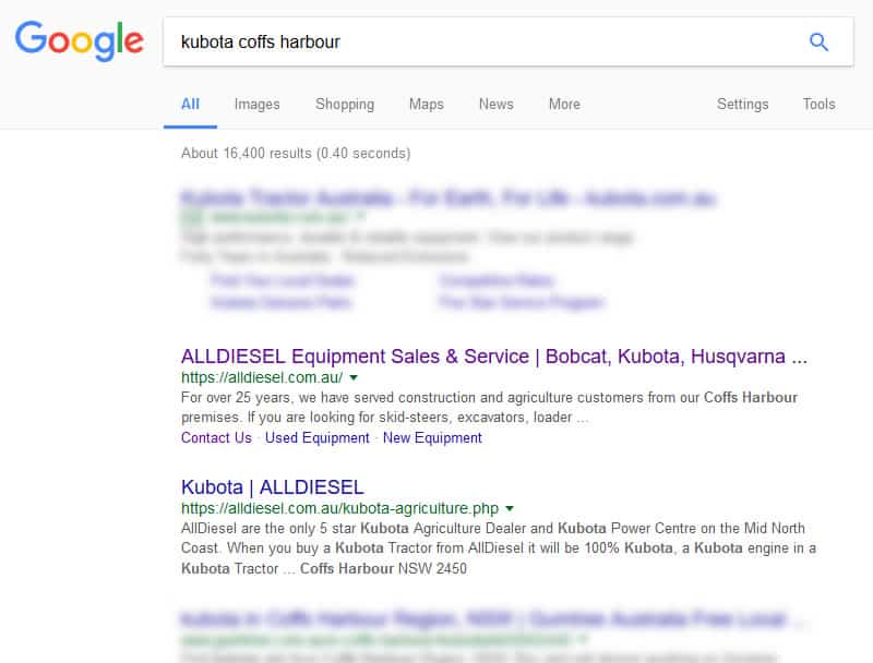 Top Google Ranking Coffs Harbour Business